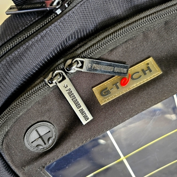 Preferred Nation Outdoor Black Solar Travel Commute Backpack - Picture 9 of 11